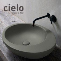 Ceramica CIELO Le Giare LGLA60CM - Раковина накладная на столешницу 60*45 см (Cemento)