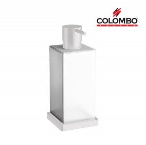 Colombo Design LOOK B9317.BM Дозатор для жидкого мыла 310 мл | настольный (белый матовый)