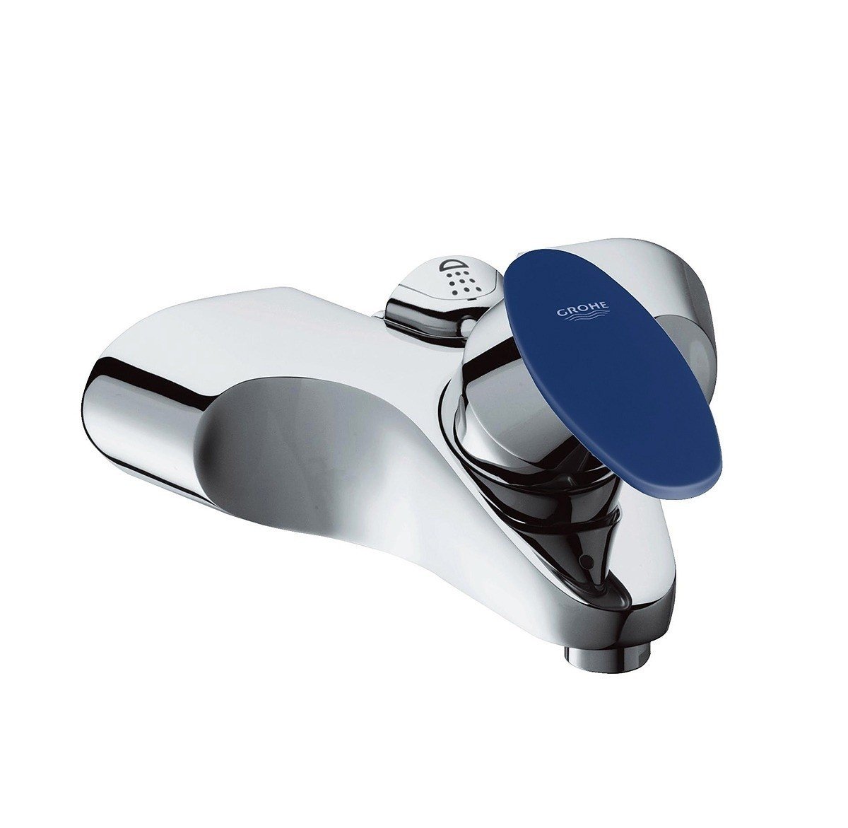 GROHE Taron 33524IN0 - Смеситель для ванны (хром - синий матовый), в ...