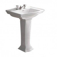 Devon&Devon Westminster IBLM1FWES - Раковина для ванной комнаты 60*43 см (одно отверстие для смесителя)