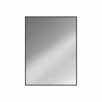 Vincea VLM-3VN500B-2 Зеркало для ванной комнаты с LED-подсветкой 500*700 мм | с функцией антизапотевания (чёрный)