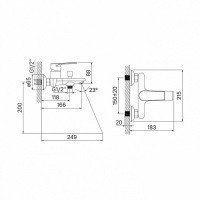 IDDIS Edifice EDISB00i02WA Смеситель для ванны (хром)