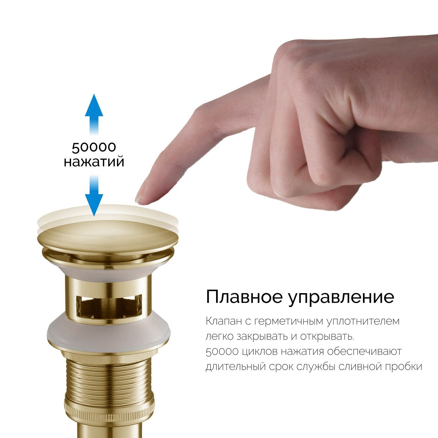 Timo 8011/03 Выпуск для раковины с переливом (чёрный матовый), купить в ...