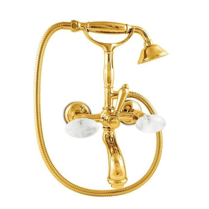 Nicolazzi Cristallo Di Rocca 2101GO09C Смеситель для ванны (золото), в ...