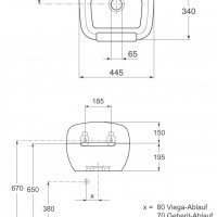 Ideal Standard DOURO R380601 Хозяйственная мойка, в магазине сантехники ...