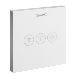 Hansgrohe ShowerSelect 15764700 Запорно-переключающий вентиль на 3 положения (белый матовый)