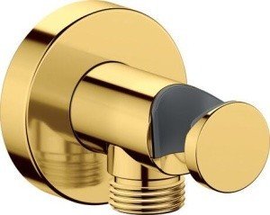 Duravit Shower UV0630009034 Подключение для душевого шланга | с держателем лейки (золото)