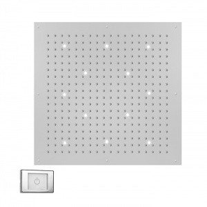 Bossini Dream-XL Cube WI0383.030 Верхний душ с LED-подсветкой 1000*1000 мм (хром)