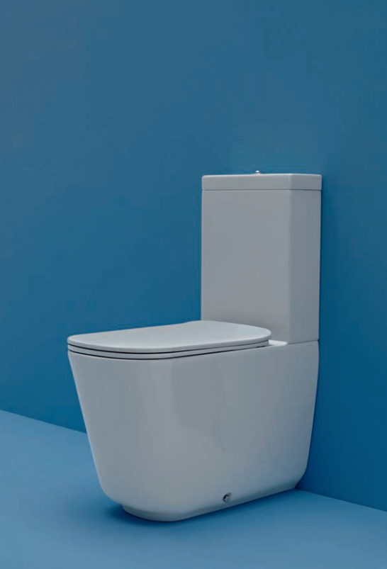 Kerasan Tribeca 511701 + 378101 + 750990 Унитаз-компакт напольный, в ...