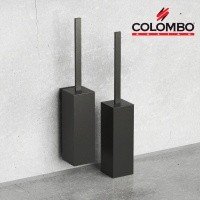 Colombo Design LOOK B1606.GM - Ершик для унитаза | напольный Graphite Matt (графит шлифованный)