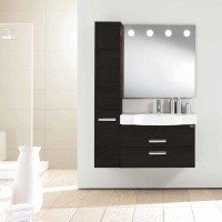 Berloni Bagno Wall WL CS01 Шкаф-пенал для ванной