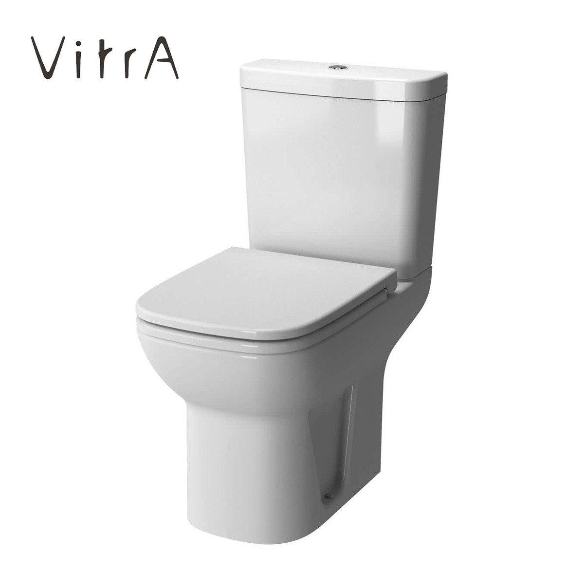 VITRA S20 9819B003-7202 Унитаз напольный компакт, с керамическим бачком ...