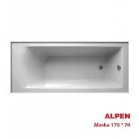 ALPEN Alaska AVB0004 Акриловая ванна, длинна 170 см, ширина 70 см, подходит для свободностоящего монтажа