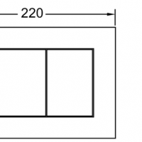 TECE Base 9400413 - Система инсталляции для подвесного унитаза | 4 в 1, в комплекте с клавишей смыва (белый)