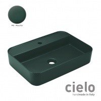 Ceramica CIELO Shui Comfort SHCOLARF MU Раковина для ванной комнаты 60*43 см | подвесная - накладная (Muschio)