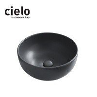 Ceramica CIELO Shui SHBA40 CM - Раковина накладная на столешницу Ø 40 см (Cemento)