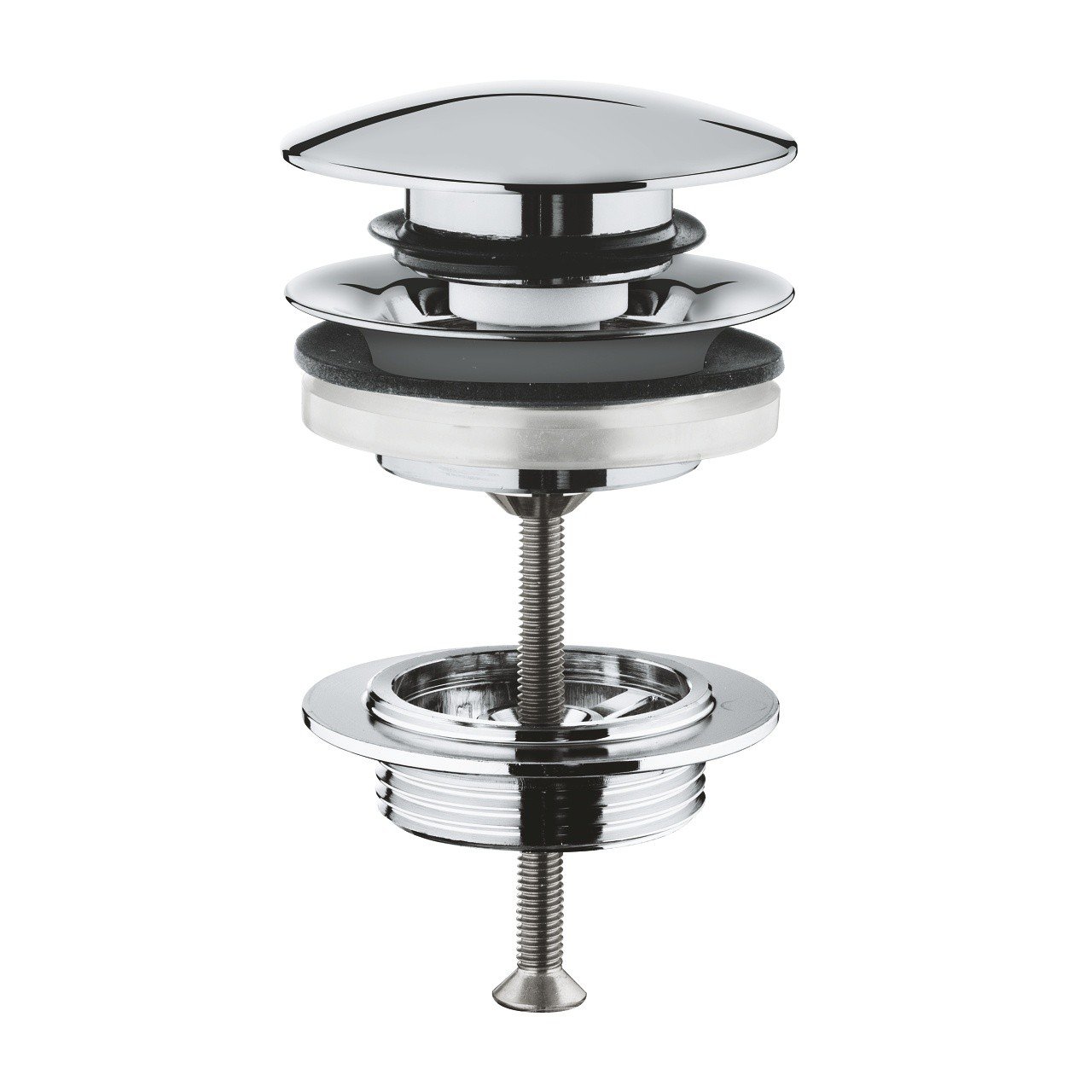 GROHE 65807000 Выпуск для раковины с переливом, купить в магазине ...
