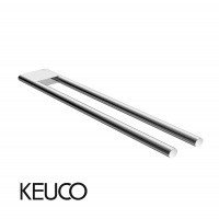KEUCO Edition 400 11518 010000 - Держатель для полотенец | двойной (хром)