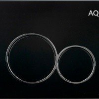 AQUAme AQM40002MB Система инсталляции в комплекте с подвесным унитазом (чёрный матовый | клавиша чёрная)
