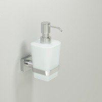 WasserKRAFT Rhin K-8799 Дозатор для жидкого мыла подвесной (никель)