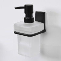 WasserKRAFT Abens K-3299 Дозатор для жидкого мыла подвесной (чёрный матовый)