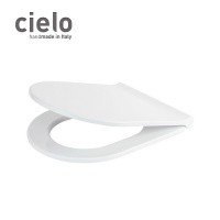 CIELO Smile CPVSMNEWF - Сиденье с крышкой для унитаза Soft Close | ультратонкое (белый)