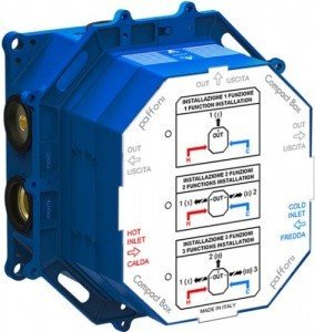 Paffoni Compact Box CPBOX001 Универсальный внутренний механизм для смесителя