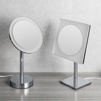 Colombo Design Complementi B9750 Зеркало косметическое с подсветкой (хром)