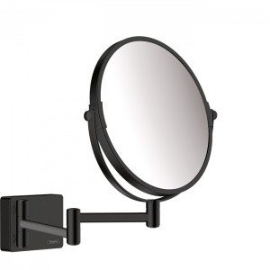 Hansgrohe AddStoris 41791670 Косметическое зеркало Ø 200 мм (черный матовый)
