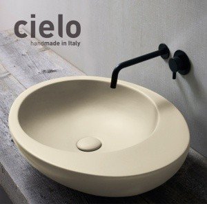 Ceramica CIELO Le Giare LGLA60LN - Раковина накладная на столешницу 60*45 см (Lino)