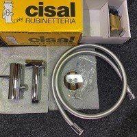 Cisal Shower CV00797540 Гигиенический душ - комплект с прогрессивным смесителем (чёрный матовый)