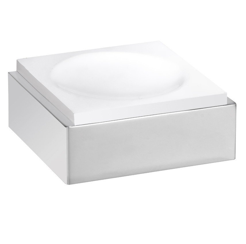 Bemeta Gamma 145508312 Мыльница подвесная (белый | хром), купить в ...