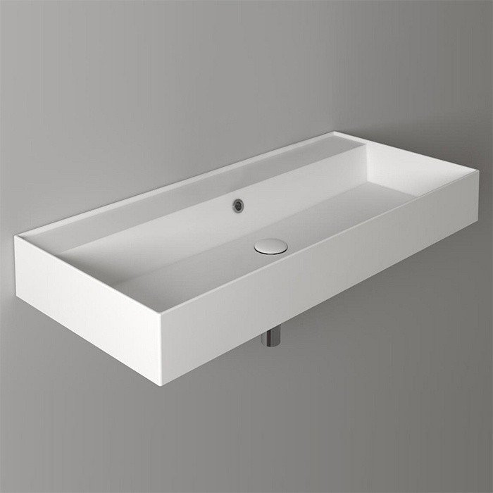 SIMAS Agile AG101 bi*0 Раковина универсальная 1010*460 мм (белый глянцевый)