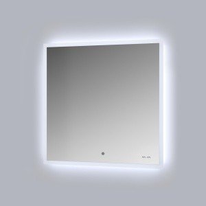 AM.PM Spirit 2.0 M71AMOX0601SA Зеркало с LED-подсветкой 600*600 мм (алюминий)