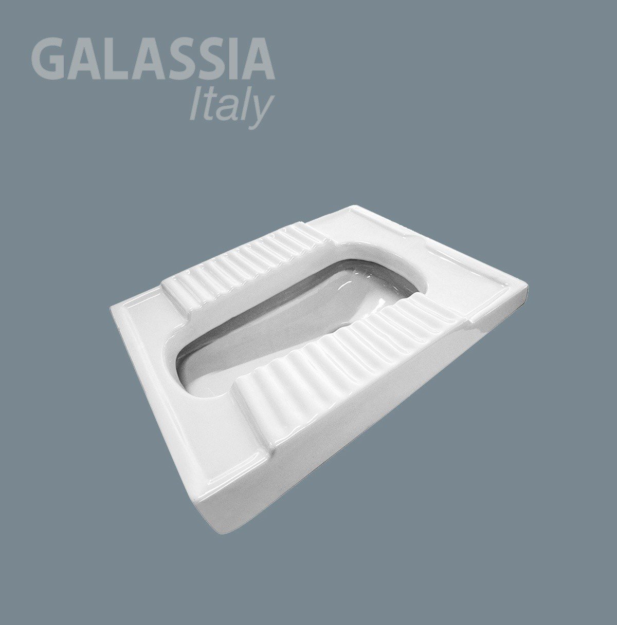 GALASSIA Parnaso 4002 - Турецкий унитаз | Чаша генуя, керамический ...