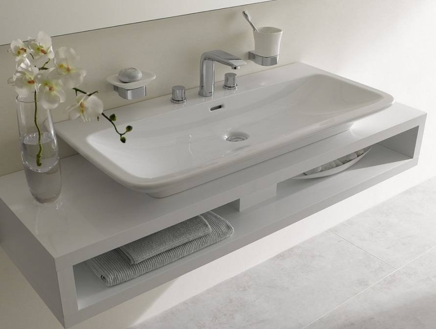 Раковина LW10416G TOTO MH 80х45 см, в магазине сантехники Сантехмаг.Ру