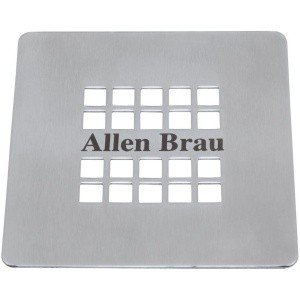 Allen Brau Priority 8.310N1-SS Накладка сифона для душевого поддона 127*127 мм (нержавеющая сталь)