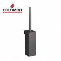 Colombo Design LOOK B1607.GM - Ершик для унитаза | настенный Graphite Matt (графит шлифованный)