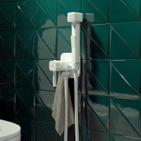 IDDIS Axes 004WTS0i08 Гигиенический душ в комплекте со смесителем (белый матовый)