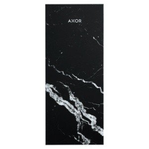 Axor MyEdition 47913000 Панель для смесителя на излив 200 мм (чёрный мрамор)