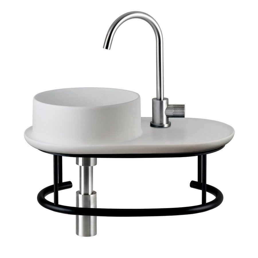 AeT Combo Curvy L503T0RDV0101 Раковина накладная 500*300 мм (белый ...