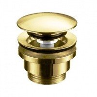Giulini F5105LO Выпуск для раковины универсальный | Донный клапан (золото)