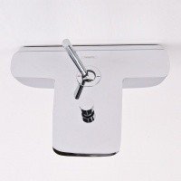 Hansgrohe PuraVida 15472400 - Смеситель для ванны (белый | хром)