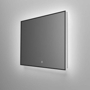 Vincea VLM-3VN100B Зеркало для ванной комнаты с LED-подсветкой 1000*800 мм (чёрный)