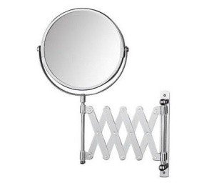 NOFER 08007 Зеркало косметическое для ванной Ø 150 мм (хром)