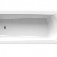 Акриловая ванна ALPEN Venera 180 ALPVNR180, гарантия 10 лет, прямоугольная форма, объём 270 литров, цвет - snow white (белоснежный)