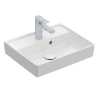 Villeroy Boch Collaro 433445RW Раковина компактная для ванной комнаты 450x370 мм ceramicplus (белый камень).
