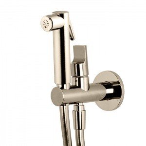 FIMA Carlo Frattini Collettivita F2320/1NSN Гигиенический душ со смесителем шлифованный никель