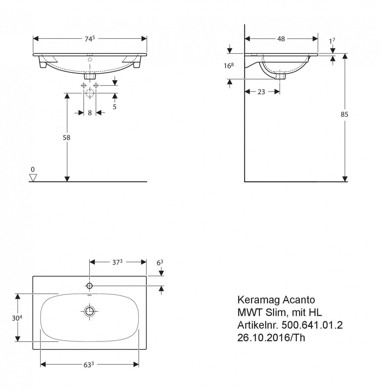 Сантехника — названия деталей раковины