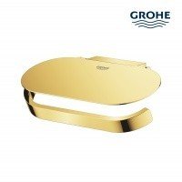 GROHE Selection 41069GL0 Держатель для туалетной бумаги, с крышкой (золото)